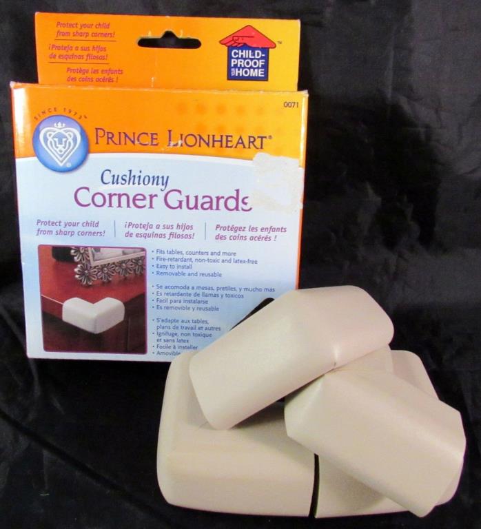 Corner Guards Prince Lionheart Protection from Sharp Corners NIB