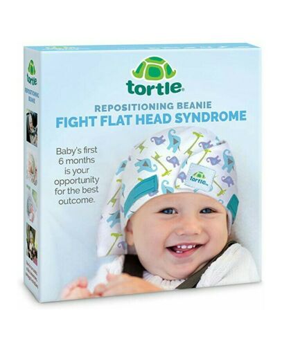 Tortle Adjustable Lucky Elephant Baby Beanie Head Protector For Newborns Large