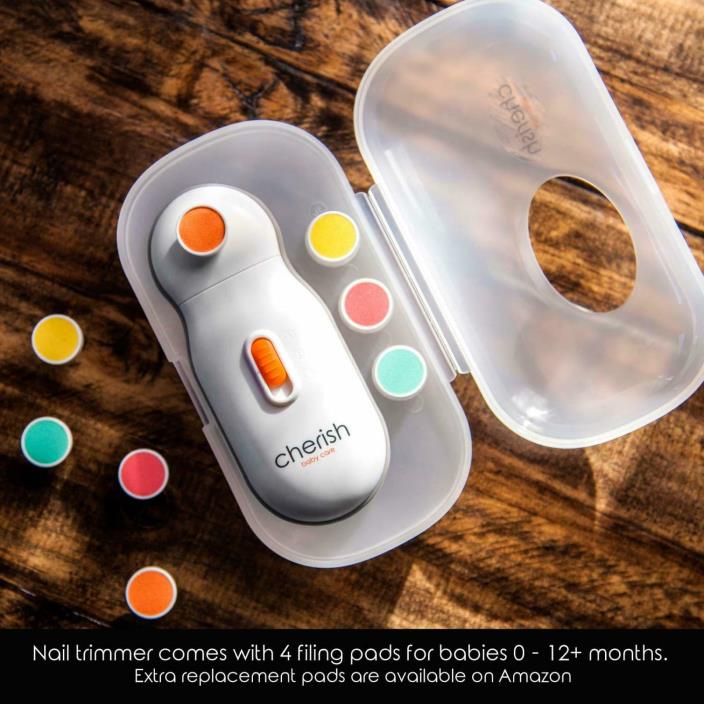 Electric Baby Nail File: Baby Nail Trimmer for Infant and Toddler: Safer