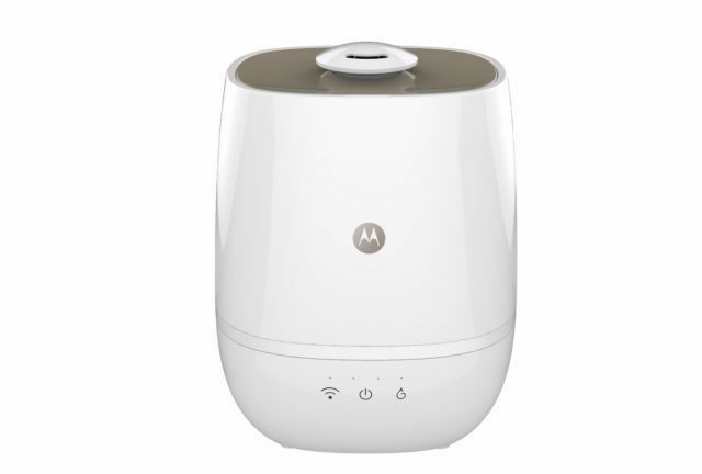 Motorola Smart Nursery Humidifier+ with Air & Water Filtration