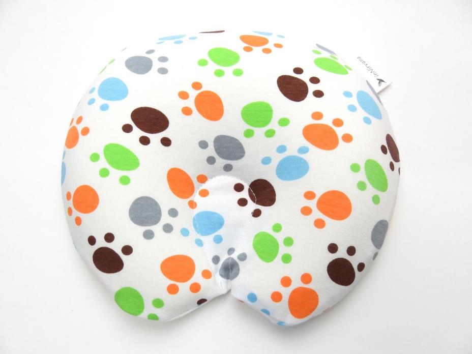 Baby Pillow Memory Foam Supports Neck, prevents Flat head, Cartoon Print