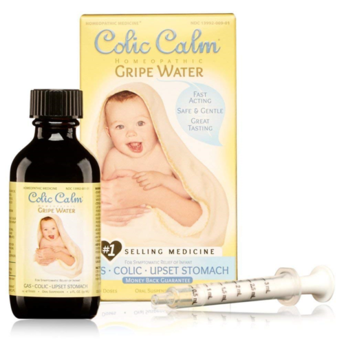 Colic-Calm Homeopathic Gripe Water Relief of Gas Colic and Upset Stomach New
