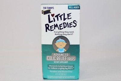 New Little Remedies Advanced Colic Relief Drops w/ Chamomile All Ages 4oz