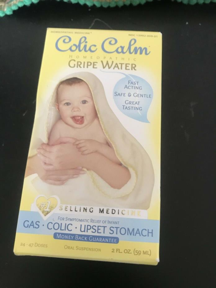Colic Calm Gripe Water/Gas-Colic-Upset-Stomach/2 oz 59 ml