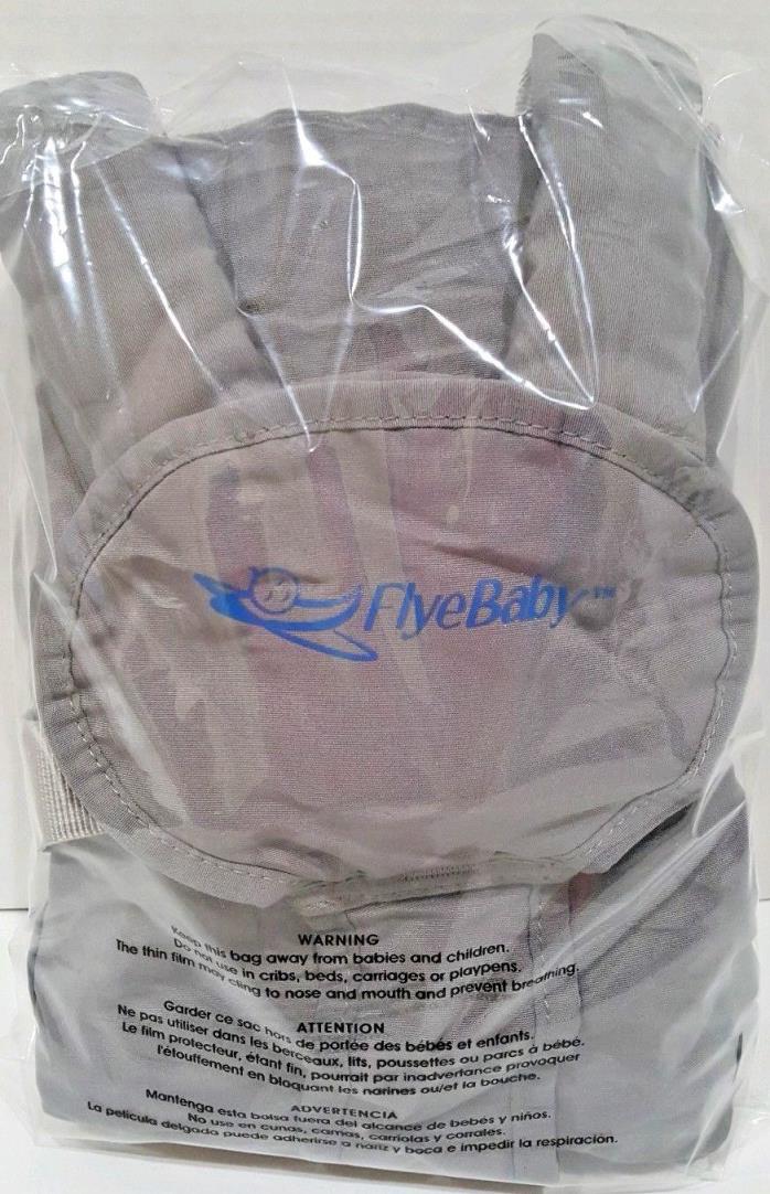 Flyebaby Hammock Infant Baby Airplane Seat Baby Comfort System Air Travel Gray