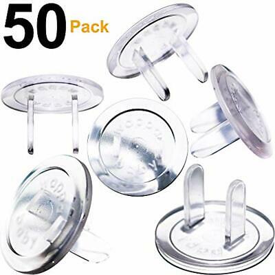 Ultra Clear Outlet Covers - Value Pack 50 Count Premium Quality New & Baby Of