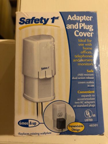 Safety 1st Child Outlet and AC Adapter Cover Plug New