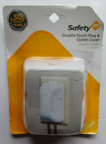 Safety 1st Double Touch Plug & Outlet Cover - 2 Outlet Covers FREE SHIPPING