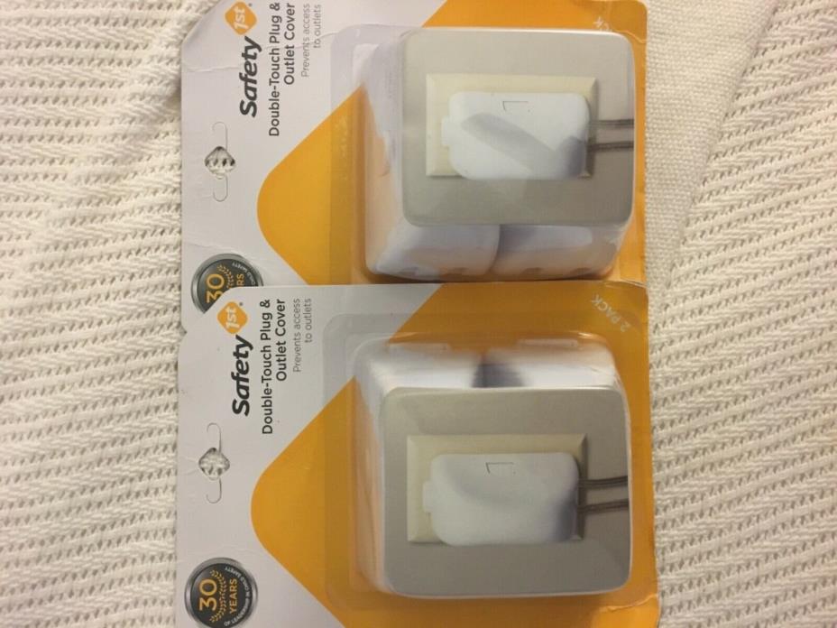 Safety double touch plug & outlet covers (4+)