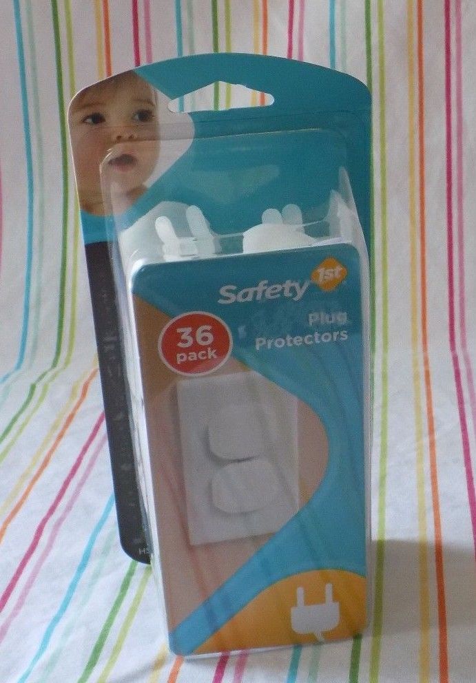 Safety 1st 36pk Plug Outlet Protectors Baby-Proof Child-Proof 36pc NEW Toddler