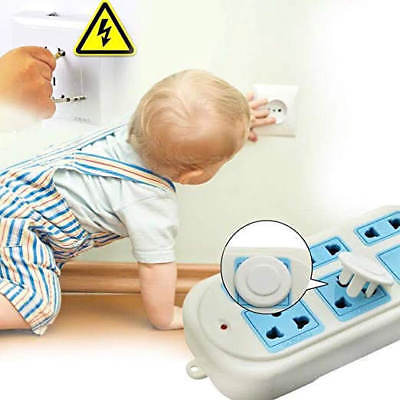 Safety Electric Outlet Plug Protector Cover Child Proof Shock Guard