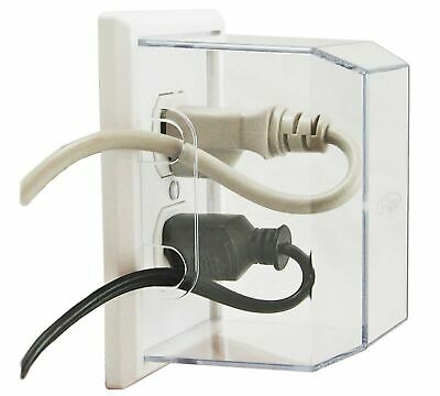 LectraLock - Baby Safety Electrical Outlet Cover - Large Plug Cover - Deep Ba...