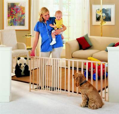 Extra Wide Swing Gate in Natural Finish [ID 70967]