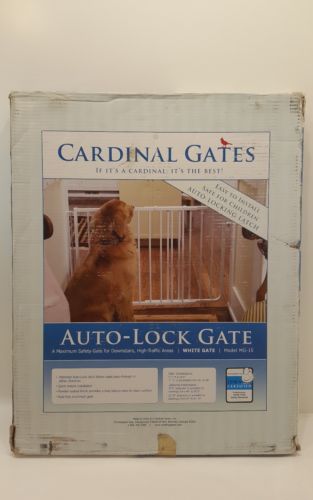 Cardinal Gates Auto Lock Gate Model MG-15 0024689002000 Pet Dog Animal Gate