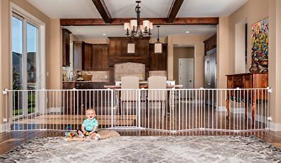 Regalo 192-Inch Super Wide Adjustable Gate and Play Yard, 4-In-1