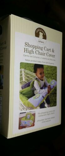 Carter's Child of Mine Shopping Cart and High Chair Cover Green