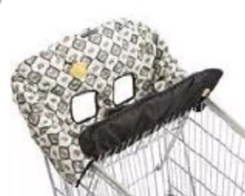 Infantino Black Patterned Cart Cover, NWT