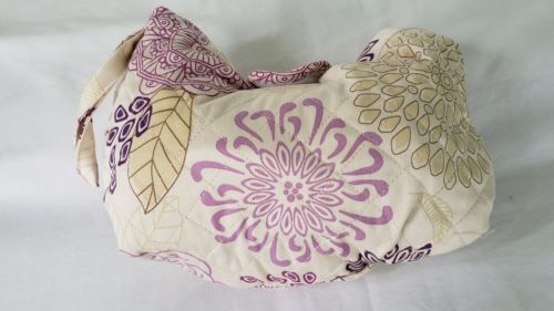 Grocery Cart Cover Purple  Reversible The Peanut Shell