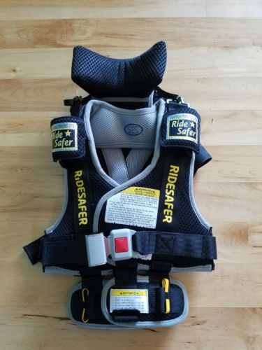 Safe Traffic System Ride Safer Travel Vest 30-60 lbs Black 2014 Rarely Used