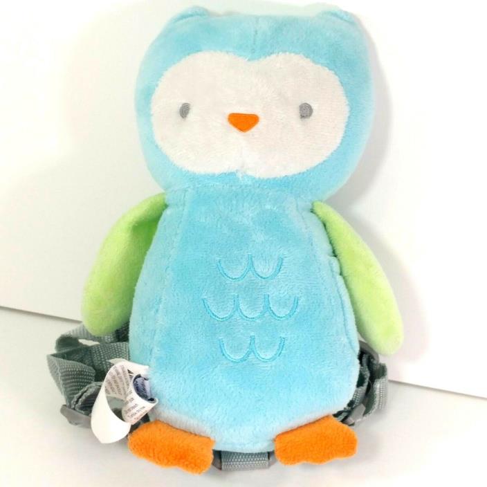 Carter's Child Of Mine blue owl Plush Safety Harness no leash