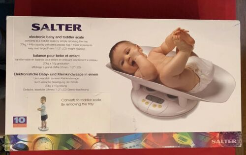 Infant & Toddler Bathroom Scale Salter 914 Baby Weight up to 44lb