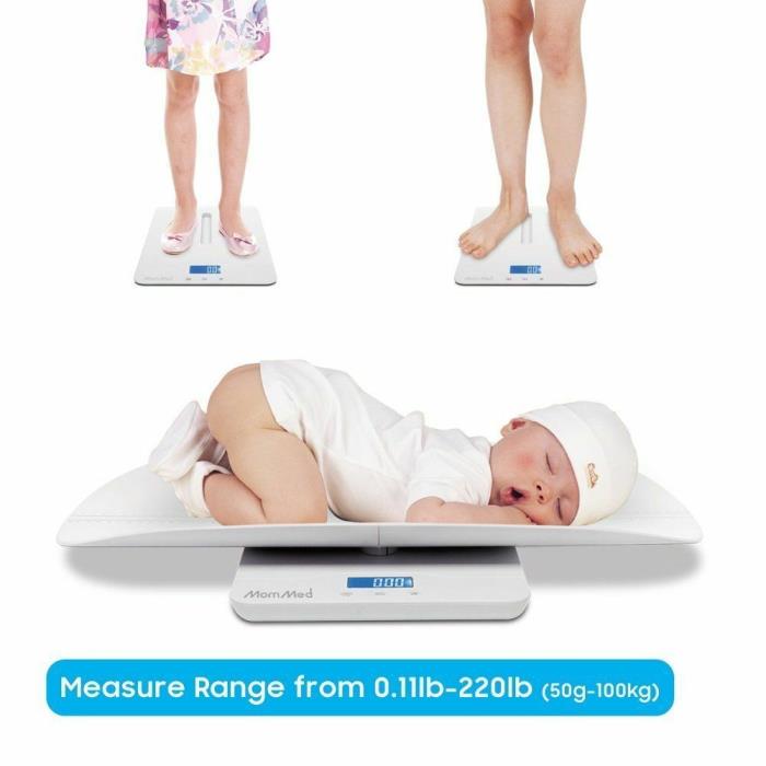 Baby Scale, Multi-Function Toddler Scale, Pet Scale, with Hold Function KN-B1H