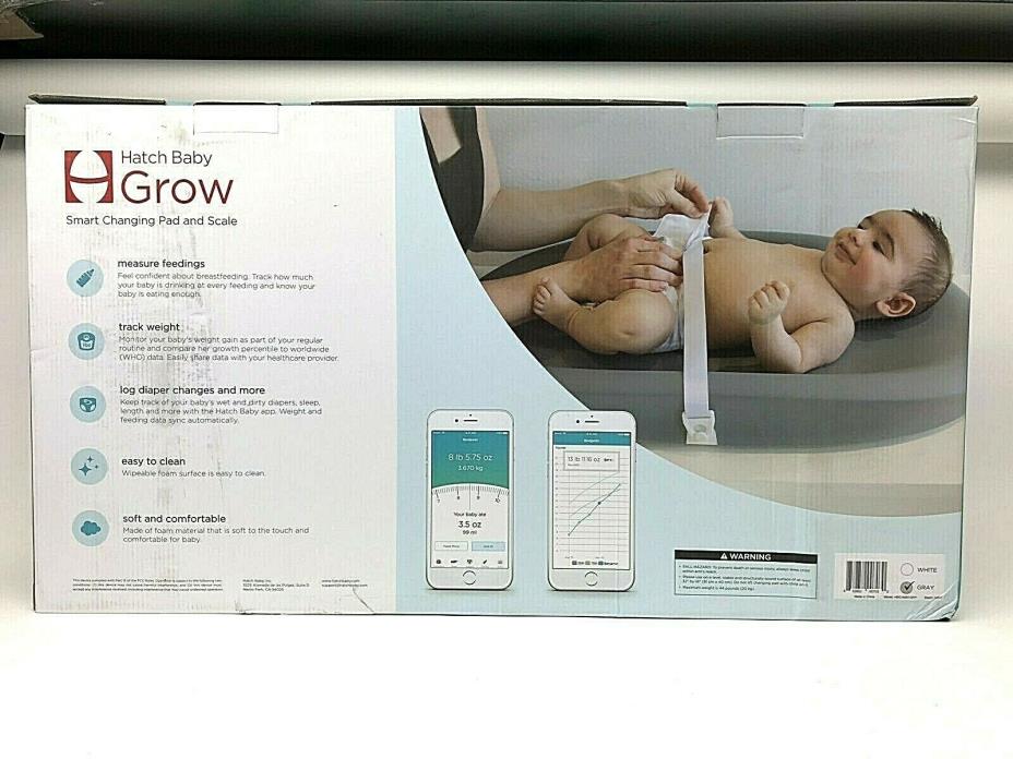 Hatch Baby Grow Smart Changing Pad and Scale / New In Open Box - CM225