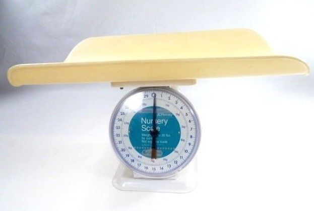 Vintage Toddletime Infant Toddler Nursery Baby Animals Scale JCPenney 30 LB