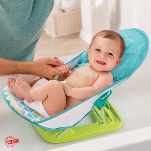 Deluxe Baby Bather Seat Chair Tub Summer Support Newborn Sink Bath Shower - 2945