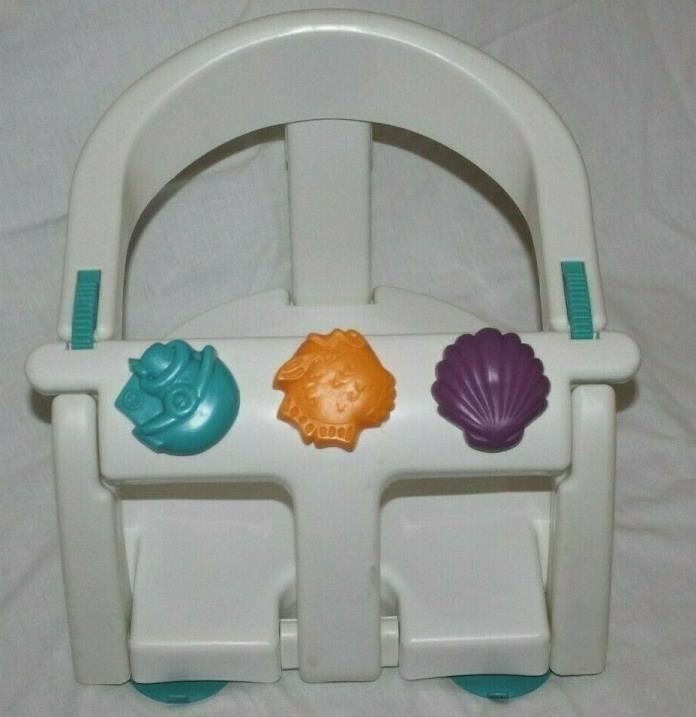 Baby Bath Tub Seat Ring Safety Suction Infant Chair Gerry USA Safety Fold Up