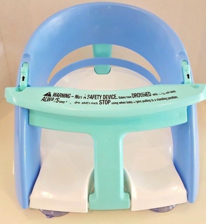 Dream Baby Blue Baby Infant Bath Tub Seat Ring Suction Cups Bottom DreamBaby