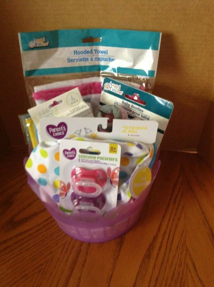 Baby Girl  Easter / Baby Shower Gift Basket