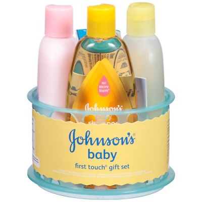 Johnson's Baby First Touch Gift Set, 5 Pc