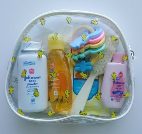 Johnson's Baby Shampoo Gift Set 9 Pcs Bathtime Discovery Kit Travel Size  Powder