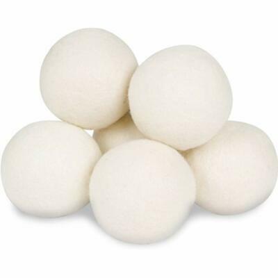 Wool Dryer Balls By 6-Pack, XL Premium Reusable Natural Fabric Softener Health