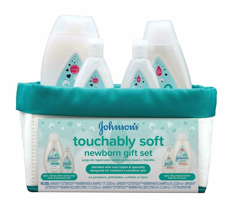 Baby Bath & Lotion Johnson's Gift Set Skincare Baby Wash Shampoo Sensitive Skin