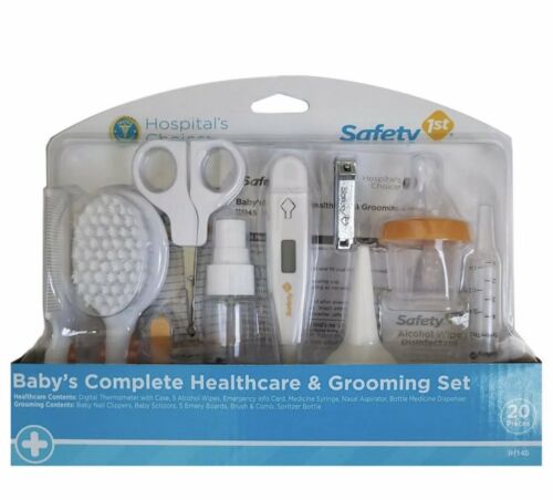 Safety 1st Newborn 20 pcs Complete Healthcare Grooming Kit Gift Set Baby