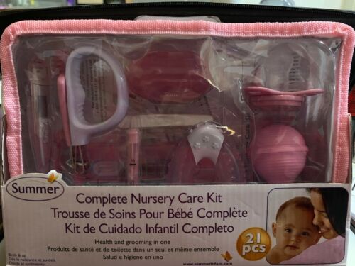 Summer Infant-Complete Nursery Care Kit (Pink) (21 pieces) New With Free Ship