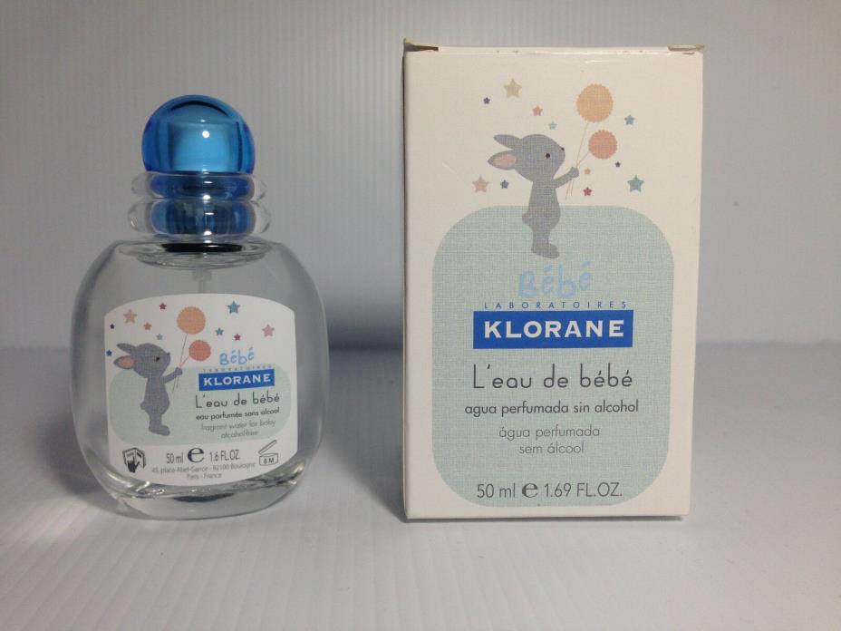 2 x klorane fragrant water for baby 50 ml.,1.6 fl.oz