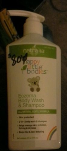 Happy Little Bodies Eczema Body Wash and Shampoo - Natralia - 6 oz