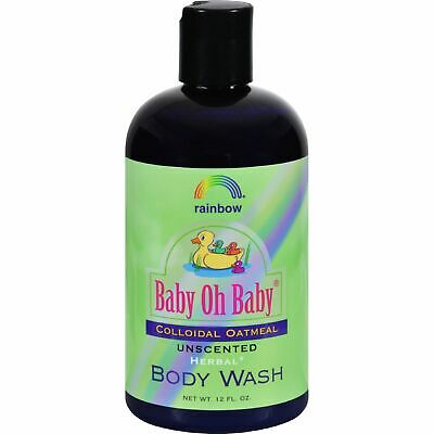 Rainbow Research Baby Oh Baby Organic Herbal Wash Colloidal Oatmeal Unscented -
