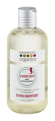 Nature's Baby Organics Moisturizing Bubble Bath, Lovely Lavender, 12 oz. | Kids,