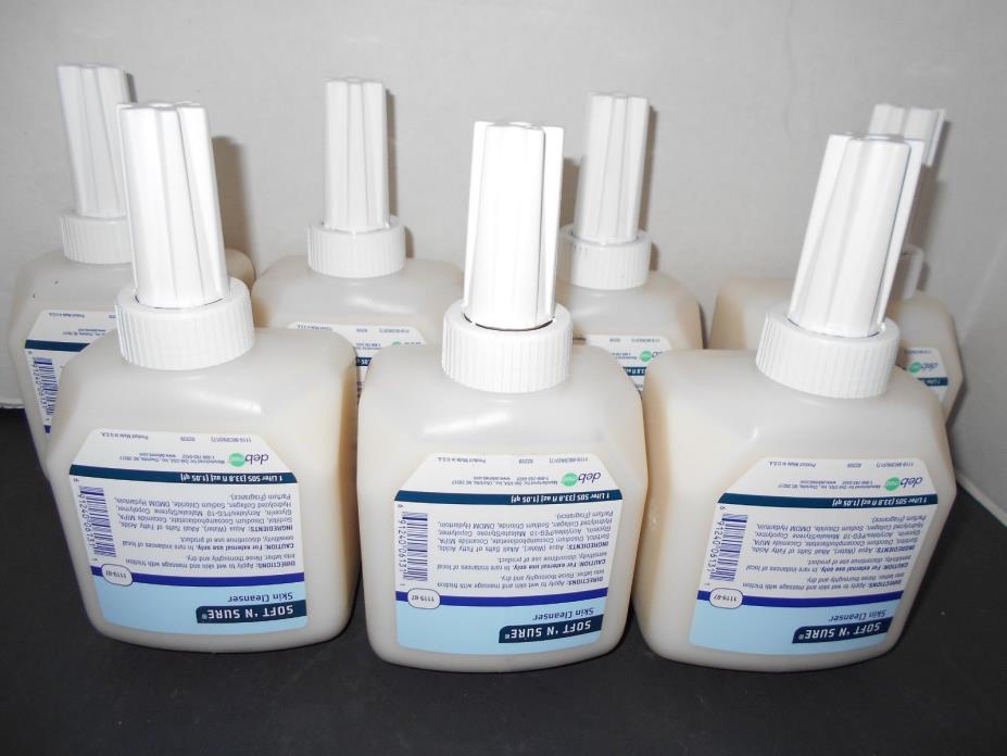 Soft N Sure Skin Cleanser soap dispenser refills 111987 - Lot of 7- SHIPS FREE!