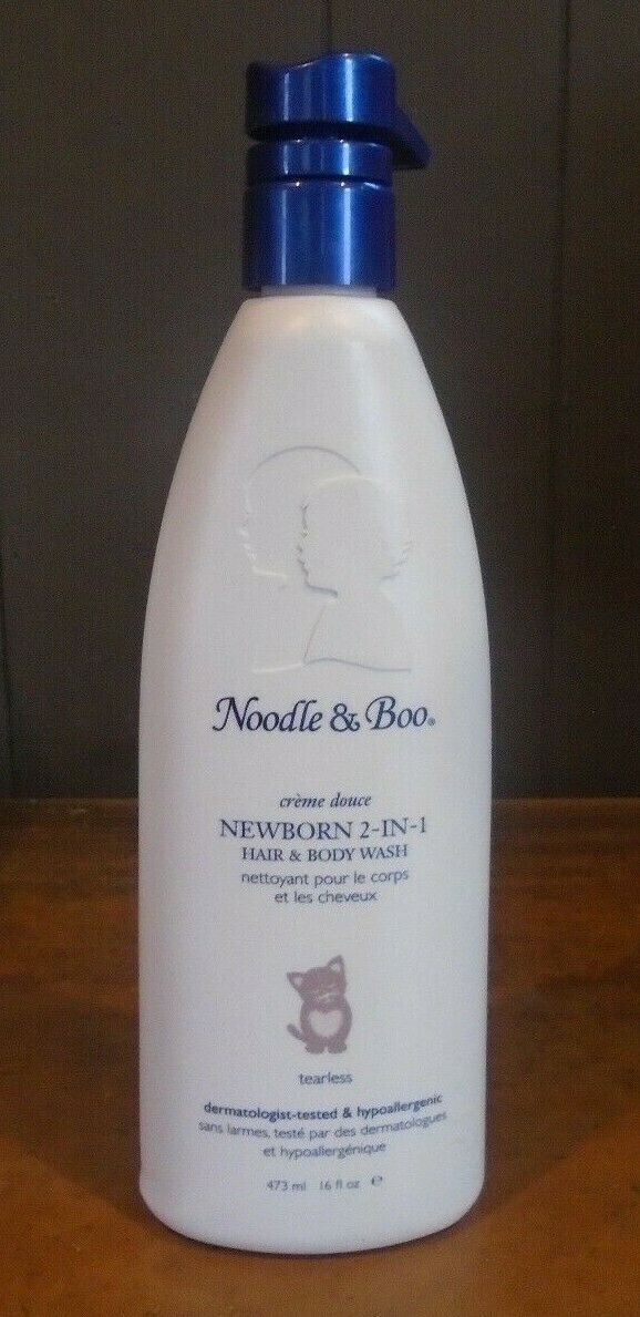 Noodle & Boo 2-in-1 Newborn Hair & Baby Body Wash for Baby 16 fl oz.