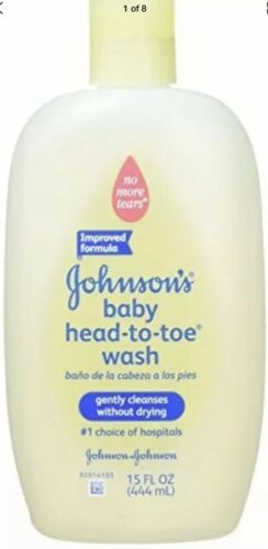 Johnson's Head-to-Toe Baby Wash, 15-Ounce Package Pack of 6