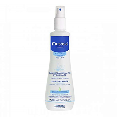 Mustela Skin Freshener, to Freshen Skin and Style Hair, for Baby, with Natural