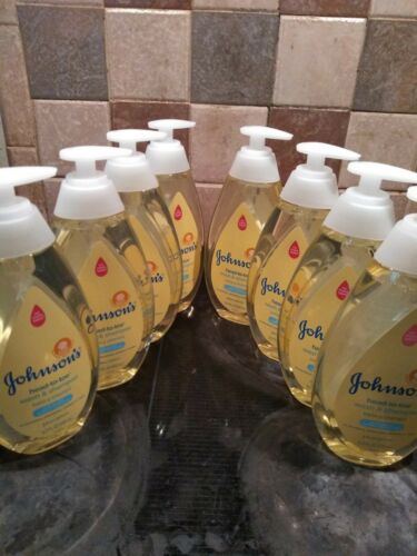8 Brand New unopened Johnson And Johnson Baby Shampoo 16.9 oz