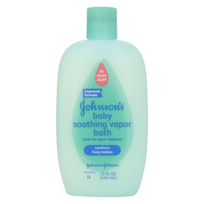 Johnson's Baby Soothing Vapor Bath 15 Ounce Set of 2 NEW FREE SHIPPING
