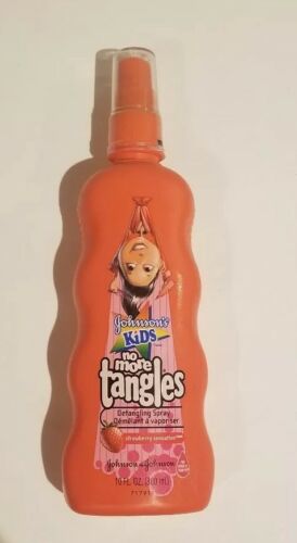 Johnson's Kids No More Tangles Spray Detangler, Strawberry Sensation, 10 oz