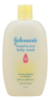 JOHNSON'S Head-to-Toe Baby Wash 15oz. (Pack of 7)